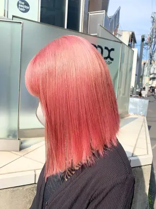ショート カラー 赤みゼロ/透明感 カラー🌿KANTAのヘアスタイル