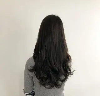 セミロング 吉田一輝 外国人パーマのヘアスタイル