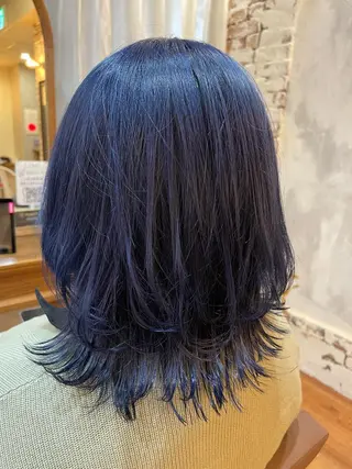 ミディアム カラー ヘアアレンジ 🇰🇷韓国ヘア/ sumireのヘアスタイル