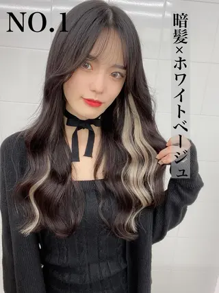 ロング カラー 🧡YUKA🧡 渋谷/ﾌﾟﾙｴｸｽﾃのヘアスタイル