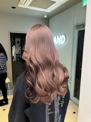 ロング カラー ブリーチカラー 🩵MIZUKIのヘアスタイル