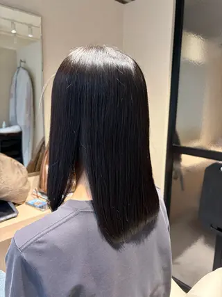 ミディアム 斉藤 広人のヘアスタイル