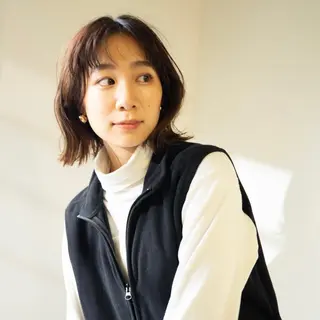 セミロング カラー 月100人以上 髪質改善施術|谷口のヘアスタイル