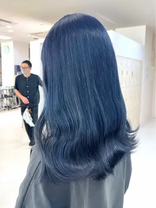 セミロング カラー 暖色/ブリーチカラー 🎀 M i k uのヘアスタイル
