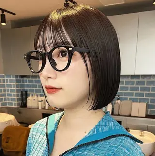ショート カラー 360°キレイなボブ /ミヤノのヘアスタイル