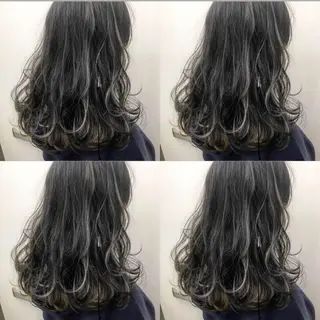 セミロング カラー レイヤー×艶髪特化 マネージャー安藤光司のヘアスタイル