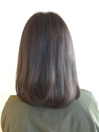 ミディアム カラー ビビデ枚方店 店長 濵添 健太郎のヘアスタイル