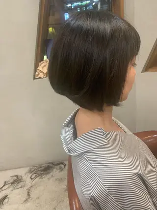 ショート 吉田 茉生のヘアスタイル