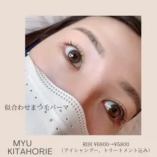 マツエク・マツパ 河野 真理子のマツエク・マツパデザイン