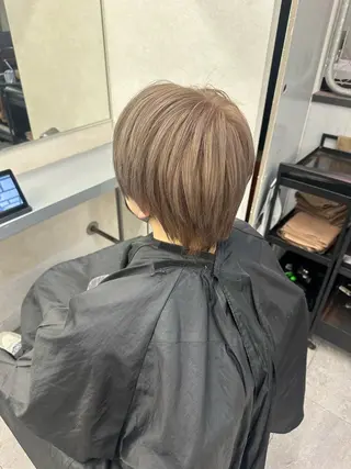ショート カラー モデル募集 🟡SUMIKAのヘアスタイル