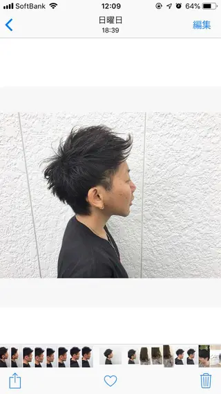 メンズ 鈴木 翔梧のヘアスタイル