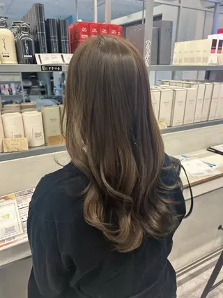 ロング カラー 中 海斗のヘアスタイル