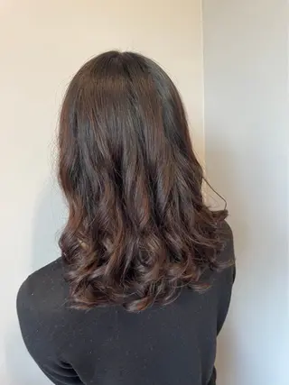 ミディアム 吉田 涼二のヘアスタイル