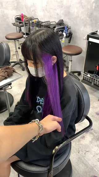 ロング 派手髪支持率No1 Eisukeのヘアスタイル