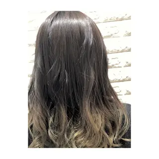 セミロング カラー 🦋NAKAMURA 🦋のヘアスタイル