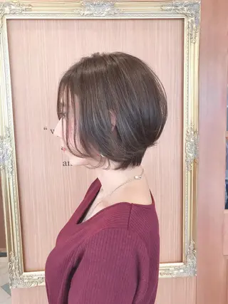 ショート Lond enikaのヘアスタイル