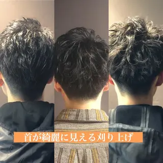 メンズ レイヤーカット 小山 悠のヘアスタイル