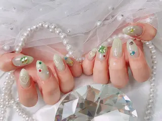 ネイル bijou nails 蓮のネイルデザイン
