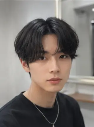 ショート メンズ パーマ Men's Lienのヘアスタイル