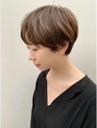 ショート 高梨 里穂のヘアスタイル