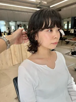 ショート パーマ sakoda shunkiのヘアスタイル