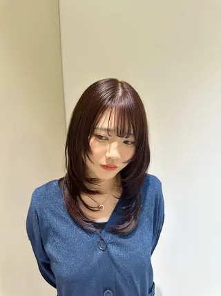 カラー yana /ブリーチモデルのヘアスタイル