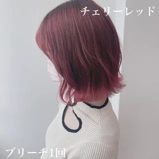 ミディアム カラー ヘアアレンジ 期間限定: ショート特化/森澤のヘアスタイル