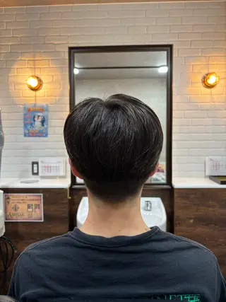ショート メンズ 上田 美羽のヘアスタイル