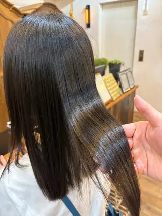 ミディアム ハイトーン/ 艶カラー/カイのヘアスタイル