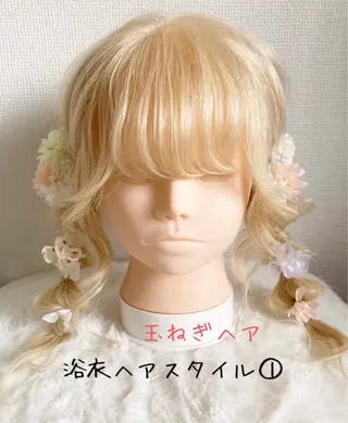 ロング あやか 白髪ぼかしハイライトのその他イメージ