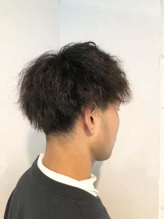 ショート メンズ hair care ACRO店長 谷のヘアスタイル