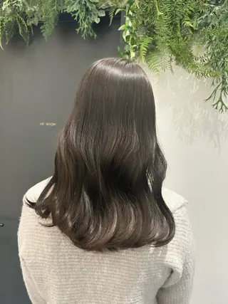ロング カラー 🤎ྀི似合わせ小顔 カット/mugi🤎のヘアスタイル