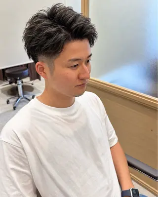 ショート メンズ 久木原 ゆりのヘアスタイル