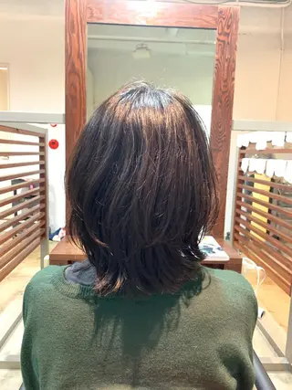 ミディアム 【ANSWER】 渡辺カリン🌼のヘアスタイル