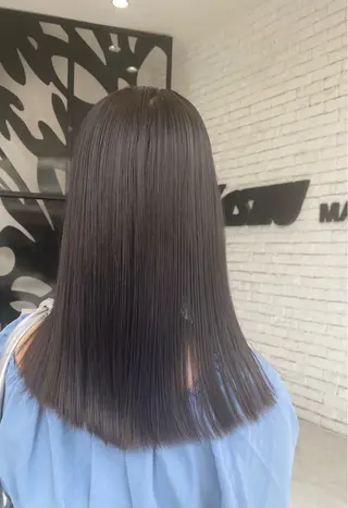 カラー ゆいな/大阪🎀 透明感カラー😳🫧のヘアスタイル