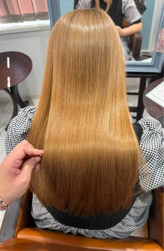 ロング 🍊髪質改善🍊縮毛 矯正🍊濱野紗奈🍊のヘアスタイル