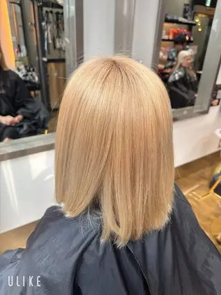 ショート Yurina ブリーチ特化のヘアスタイル