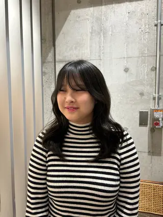ロング カラー ako🎀 横浜/カットのヘアスタイル