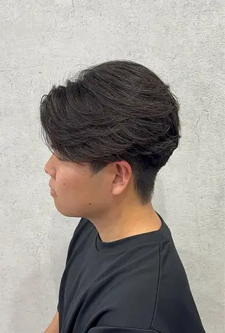 メンズ 毛流れ/シャドウ 🇰🇷AYATOのヘアスタイル
