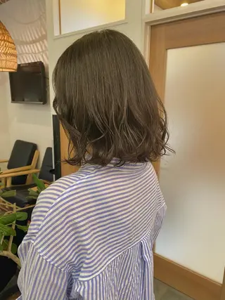 ミディアム カラー 門崎未依/レイヤー/ メンズカット🪿🌼のヘアスタイル
