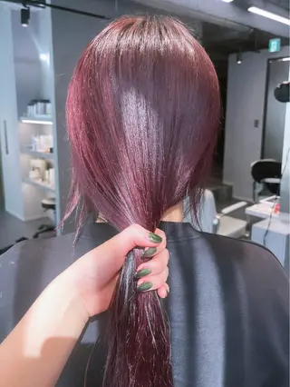 ロング カラー YUZUKI 🌙のヘアスタイル
