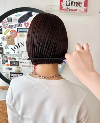 ショート ショートカット募集/ モカのヘアスタイル