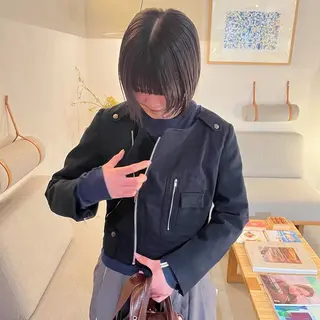 ショート ボブパーマ🥣KON コンナツミのヘアスタイル