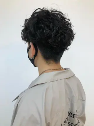 パーマ メンズ natsumi🍊 /ヘアセットのヘアスタイル