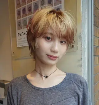 ショート カラー 池田 早希のヘアスタイル
