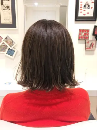 ショート ウフ 長瀬のヘアスタイル