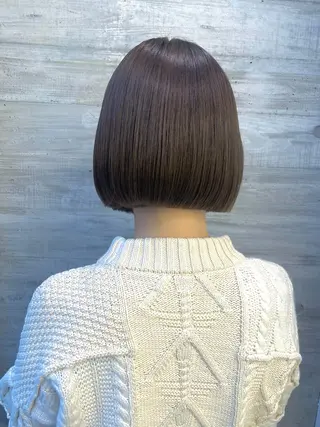 ミディアム Okamura Chisatoのヘアスタイル