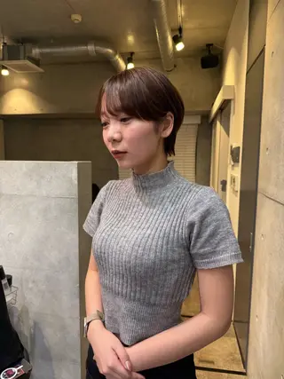 ショート 艶髪施術 関谷ヒュウのヘアスタイル