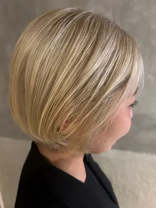 ショート カラー ayane⭐️ボブ・ ショート・パーマのヘアスタイル