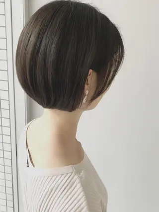 ショート カラー 大人女性ショート専門 tomodaのヘアスタイル